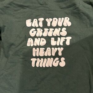 small hoodie designed by fit influencer Brittany Lupton